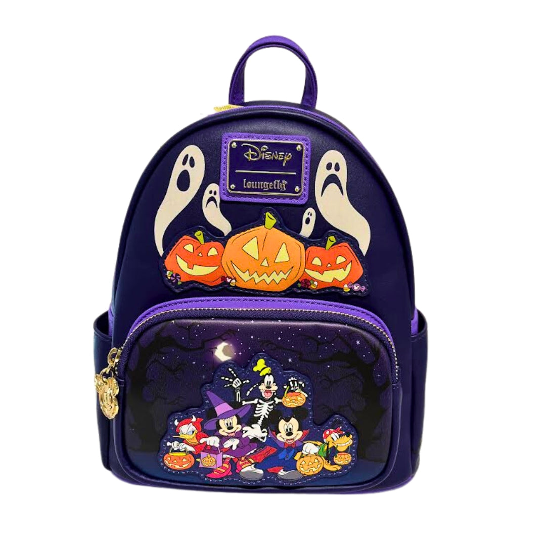 Modern Pinup Exclusive Loungefly Mickey and Friends Halloween Glow in